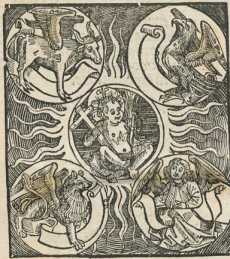 Illustration: Holzschnitt: Christkind und die ... from