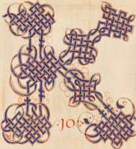 Kunstvoll gestaltete Buchstaben (53r )
