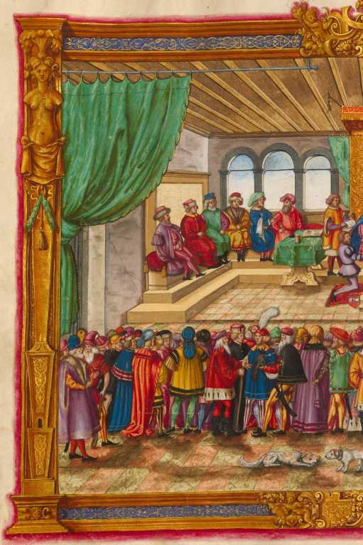 Kampfschwur vor Gericht (156v )
