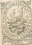 Vorderer Spiegel alt Exlibris aus