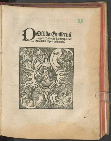 Postilla Guillermi super epistolas de ... de