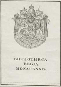 Vorderer Spiegel Exlibris aus
