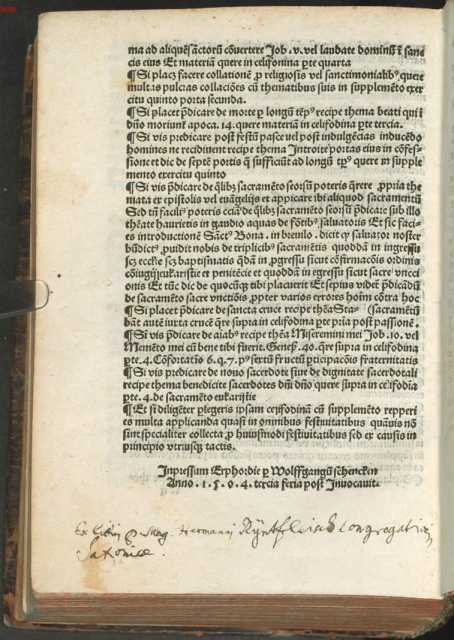 Impressum Exlibris aus
