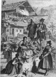 Abb. [7]: Oberbairische Trachten ... da