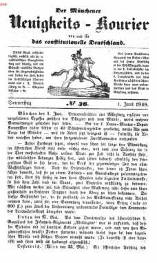 Nr. 36 1. Juni 1848 din