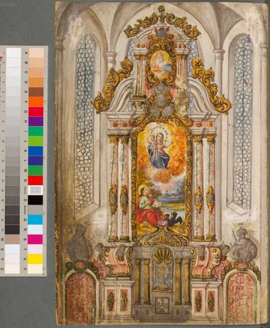 Plankstetten, Benediktinerabtei, Hochaltar ... aus