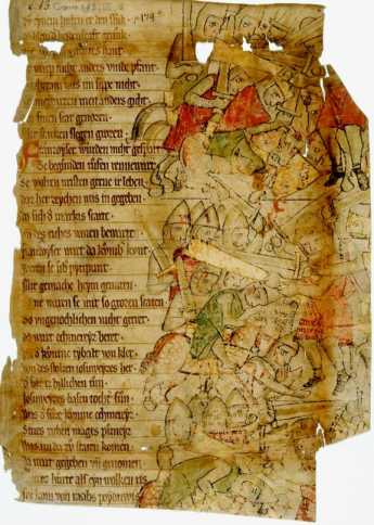 Vers 388.21-389,20. Schlacht von Alischanz ... aus