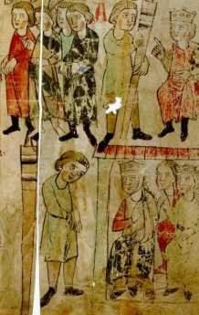 Vers 212,15-213,14.Oben: Willehalm empf...