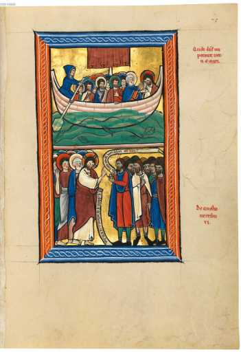 Oben: Beim Sturm auf dem ... de