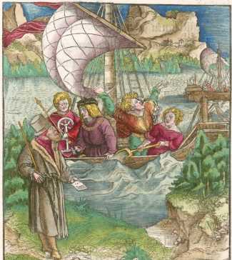 Kupferstich 32: Unfalo (am Ufer) ... dans