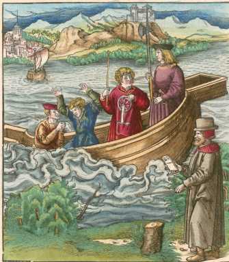 Kupferstich 43: Wiederum in Wassernot ... dans
