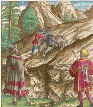 Kupferstich 47: Theuerdank vertreibt einen ... de