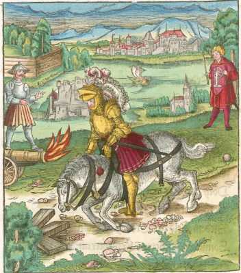 Kupferstich 80: Das Pferd von ... dans