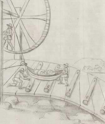 Brücke mit Hebewinde (48r )
