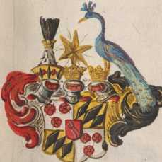 2 Wappen: Törring und von Thann
