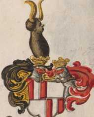 2 Wappen: Törring und Fraunhoven
