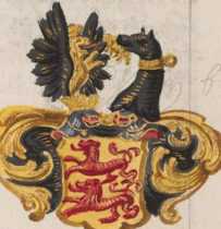 2 Wappen: Törring und Wolffstein
