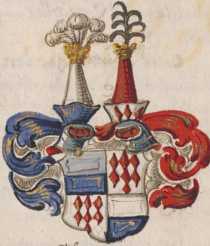 2 Wappen: Törring, Stauff
