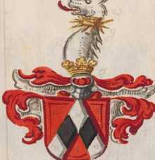 2 Wappen: Thurn, Törring
