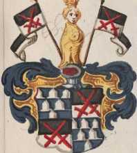 2 Wappen: Marschall von Biberbach, ... din