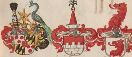 Wappen Törring und Künberg
