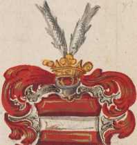 2 Wappen: Törring und von Thann
