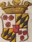 2 Wappen: Schenck von Neudeck und Törri...