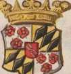2 Wappen: Törring und Fraunhoven
