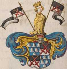 2 Wappen: Törring und Pappenheimb
