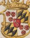 2 Wappen: Törring und Kamerau
