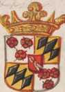 2 Wappen: Törring, Stauff
