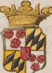 2 Wappen: Törring und Pappenheimb
