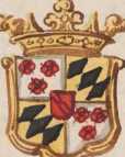 2 Wappen: Törring, Rechberg
