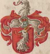 2 Wappen: Törring und Ramseisen
