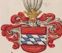 2 Wappen: Törring und Nußberg
