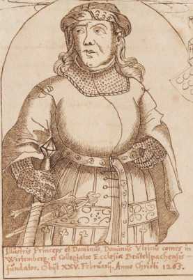 Porträt: Graf Ulrich I. von ... aus