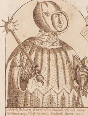 Porträt: Ulrich von Württemberg (gest. ... uit