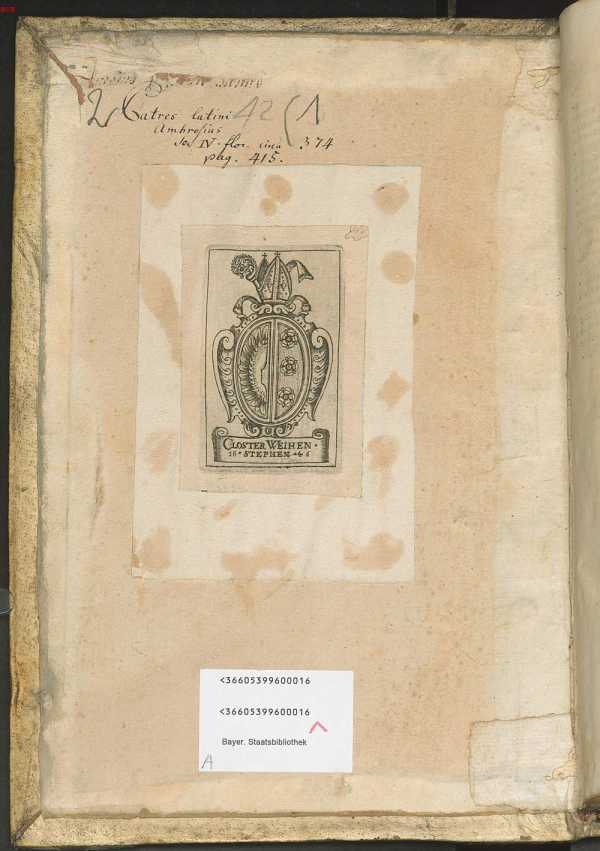 Vorderer Spiegel aus