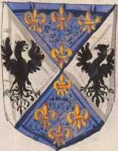 Wappen aus Frankreich und Familienwappen...