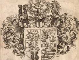 Landeswappen und Adelswappen des Reiches...