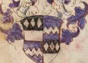 Unter den Wappen auch das der Elrichshau...