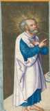 Miniatur: Petrus bei Kornelius

