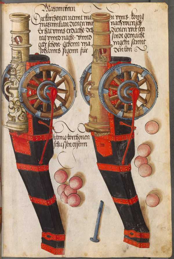 Kartaunen (31r)
 aus