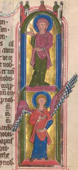 Miniatur: Maria. Erzengel (146)
