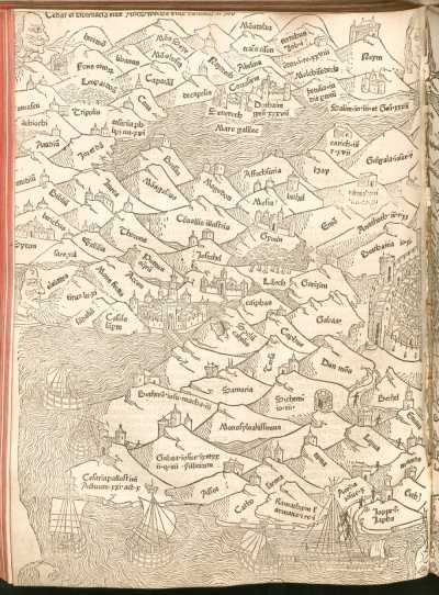 Palästinakarte dans