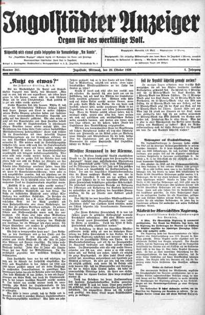 Nr. 241 20. Oktober 1926 din