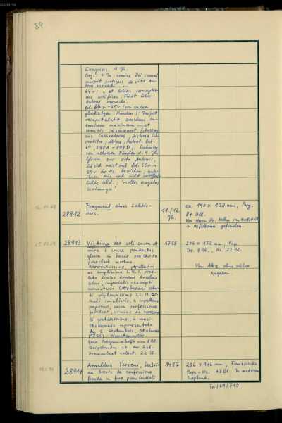 Clm 28912, 28913, 28914 da