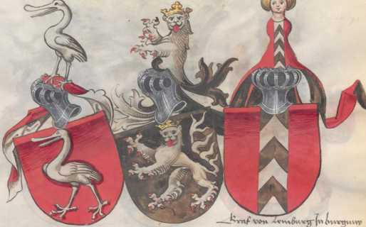 Sechs Grafenwappen (139)
 aus