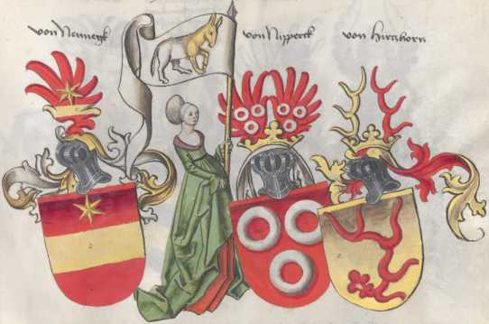 Wappen: Die löbliche Gesellschaft des ... aus