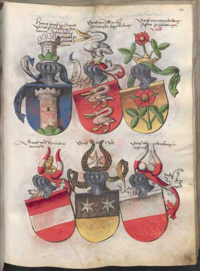 Sechs Grafenwappen (165)
 from
